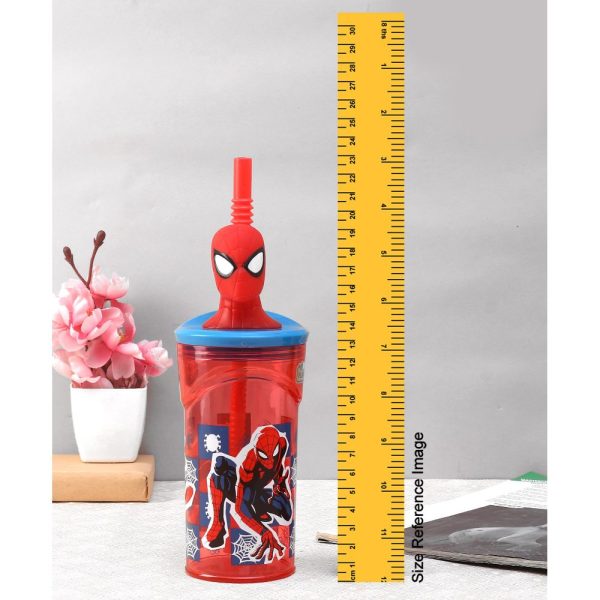 BYFT014811 MARVEL 3D FIGURINE TUMBLER 360 ML SPIDERMAN ARACHNID GRID E