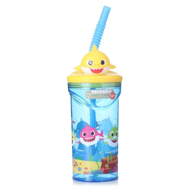 BYFT014812 NICKELODEON 3D FIGURINE TUMBLER 360 ML BABY SHARK 1