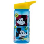 BYFT014834 DISNEY SQUARE WATER BOTTLE 510 ML MICKEY MOUSE FUN TASTIC 1