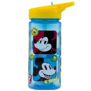 BYFT014834 DISNEY SQUARE WATER BOTTLE 510 ML MICKEY MOUSE FUN TASTIC 1