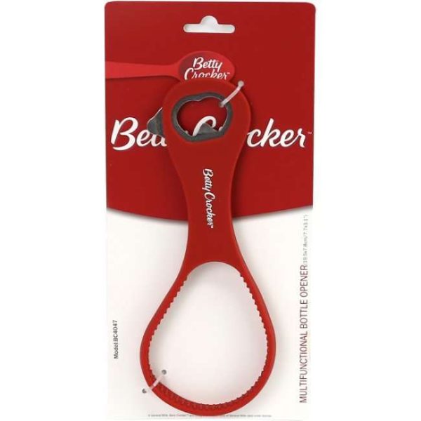 Betty Crocker Silicone Bottle Opener 19.5X7.5Cm