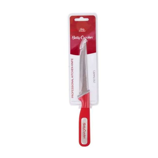 Betty Crocker Ss Kitchen Knife With Tpr Handle 12.7