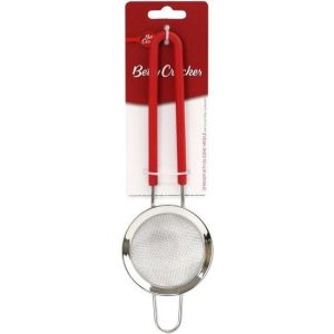 Betty Crocker Ss Strainer With Silicone Handle