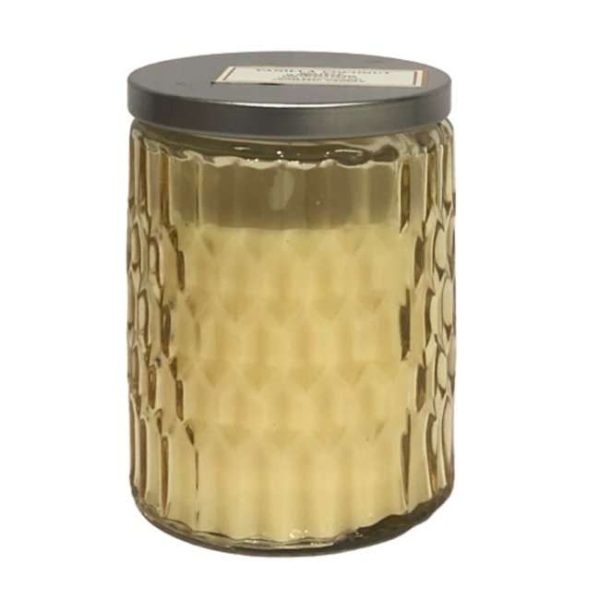 COLORED CANDLE VANILLA COCONUT 255G 8833841098859