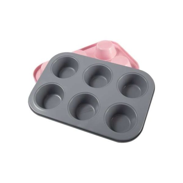 Chefi 6cup Muffin Pan 26.5x18.5x3cm 6935780110318 A