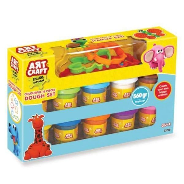 Dede Art and Craft 10 Color Playdough