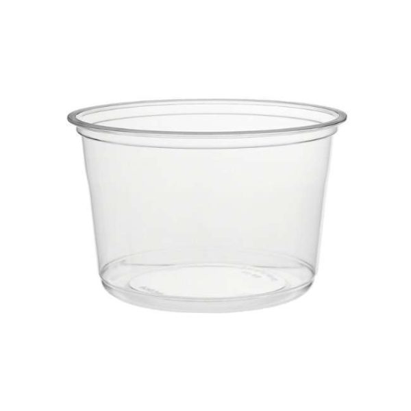 Hotpack Deli Container Round with Lid 24oz PET 10 Pieces