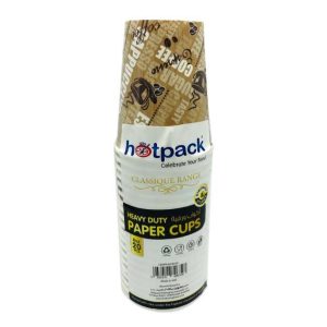 Hotpack Heavy Duty Paper Cup 8 Oz 20Pcs