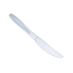 Hotpack Plastic Clear Knife 50Pcs