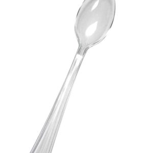 Hotpack Plastic Clear Spoon 50Pcs