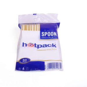 Hotpack Plastic Desert Spoon 50Pcs scaled 1