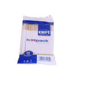 Hotpack Plastic Knife 50Pcs scaled 1