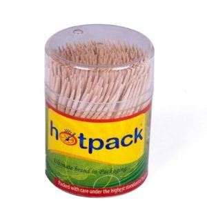 Hotpack Wooden Tooth Pick 400Pcs Cup