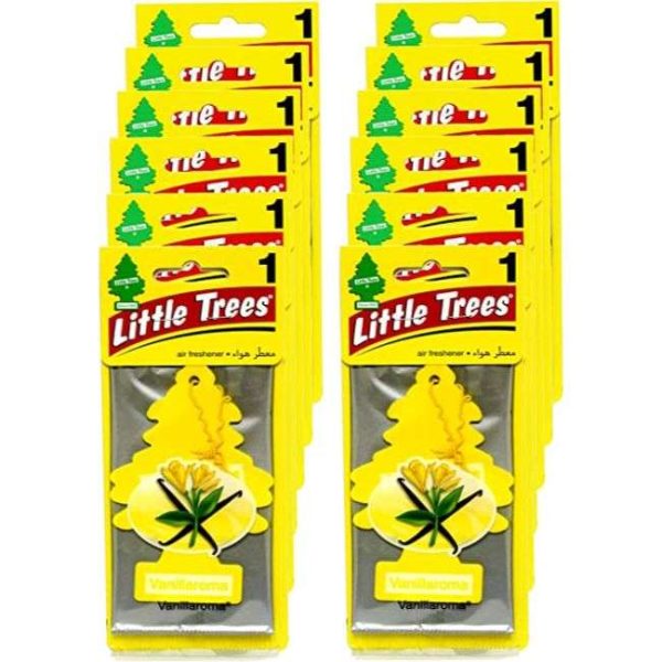 Little Trees Vanillaroma Car Freshener 12 in 1 Bundle