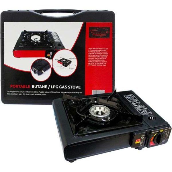 Maagen Portable Gas Stove With Carry Case