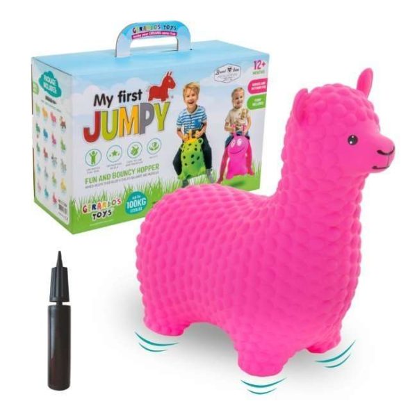 My First JUMPY Alpaca pink