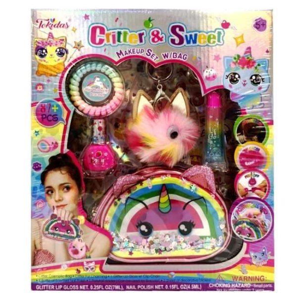 Tokidas Critter Sweet Make Up Set w Bag