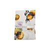 BYFT017584 Orchard Apron 65 x 85 Cm White Orange 180 Gms Set of 1 C