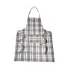 BYFT017585 Orchard Apron 65 x 85 Cm Light Grey Black Lines 180 Gms Set of 1 A