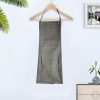 BYFT017586 Orchard Apron 65 x 85 Cm Grey White Dots 180 Gms Set of 1