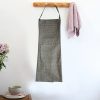 BYFT017586 Orchard Apron 65 x 85 Cm Grey White Dots 180 Gms Set of 1 D