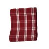 BYFT017604 Orchard Heavy Waffle Kitchen Towel 50 x 70 Cm Red White Multicheck D