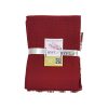 BYFT017604 Orchard Heavy Waffle Kitchen Towel 50 x 70 Cm Red White Multicheck G