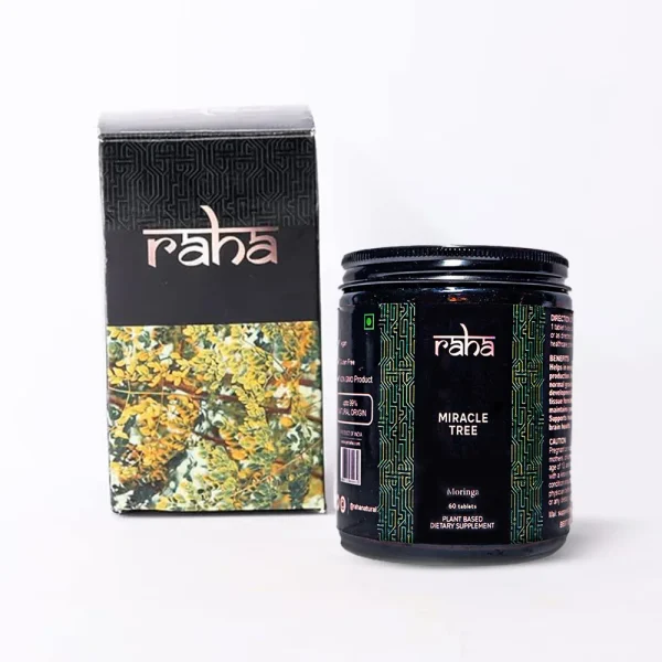 BYFT009373 Raha MIRACLE TREE MORINGA Tablet Set of 1 D