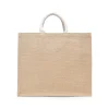 BYFT011430 Acuflex Laminated Jute Tote Bag With Gusset Natural Jute Set of 1 A