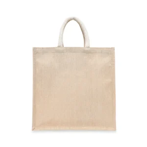 BYFT011432 Acuflex Laminated Juco Tote Bag With Gusset Natural Juco Set of 1