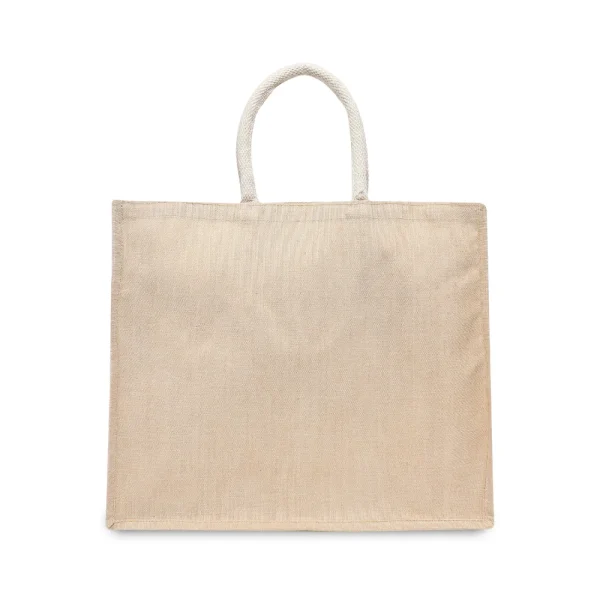 BYFT011433 Acuflex Laminated Juco Tote Bag With Gusset Natural Juco Set of 1