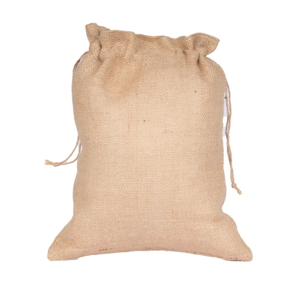 BYFT013968 BYFT Natural Flat Drawstring Jute Bag