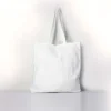 BYFT013992 BYFT White Canvas Flat Tote Bag (Plain) A
