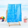 BYFT014498 BYFT Jacquard Beach Towel 86 x 162 Cm 390 Gsm Sharks Cotton Set of 1 B