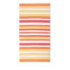 BYFT014503 BYFT Jacquard Beach Towel 86 x 162 Cm 390 Gsm Orange Cotton Set of 1