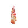 BYFT014503 BYFT Jacquard Beach Towel 86 x 162 Cm 390 Gsm Orange Cotton Set of 1 A