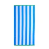 BYFT014505 BYFT Jacquard Beach Towel 86 x 162 Cm 390 Gsm Cool Stripe Yarn Dyed Cotton Set of 1