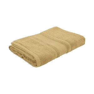 BYFT014539 BYFT Home Castle Bath Sheet 90 x 180 Cm 550 Gsm Cream 100 Cotton Set of 1 A