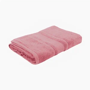 BYFT014541 BYFT Home Castle Bath Sheet 90 x 180 Cm 550 Gsm Pink 100 Cotton Set of 1 A