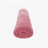 BYFT014547 BYFT Home Castle Bath Towel 70 x 140 Cm 550 Gsm Pink 100 Cotton Set of 1 B