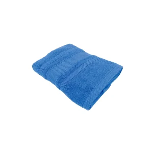 BYFT014549 BYFT Home Castle Hand Towel 50 x 90 Cm 550 Gsm Blue 100 Cotton Set of 1 A