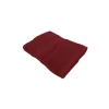 BYFT014550 BYFT Home Castle Hand Towel 50 x 90 Cm 550 Gsm Maroon 100 Cotton Set of 1 A