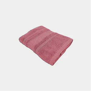 BYFT014553 BYFT Home Castle Hand Towel 50 x 90 Cm 550 Gsm Pink 100 Cotton Set of 1 A