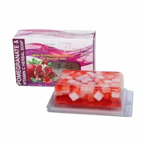 BYFT018017 Fleurs Transparent Pomegranate and Vitamin C Soap 100gm