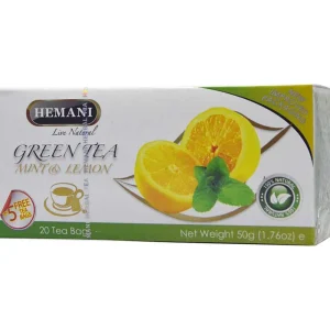 BYFT018066 Green Tea Mint & Lemon 40gm