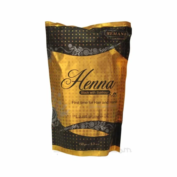 BYFT018186 Henna Hemani Black with Bakhoor 150gm