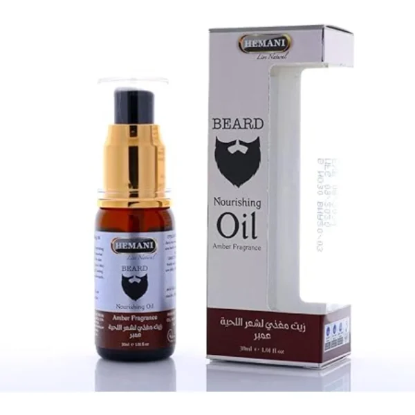 BYFT018224 Herbal Hair Oil Beard Oil With Amber 30ml