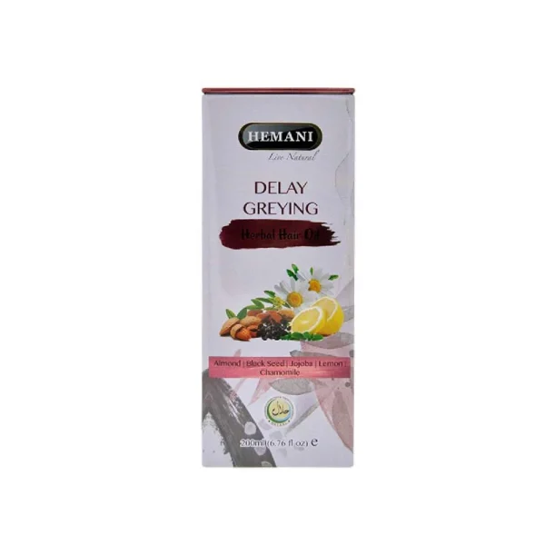 BYFT018237 Herbal Hair Oil Delay Gering 200ml