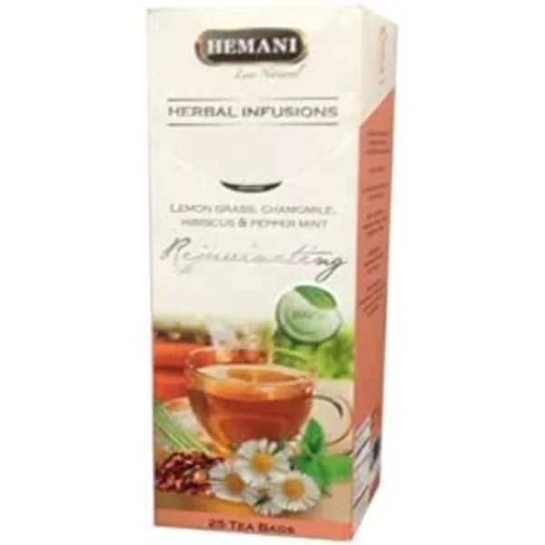 BYFT018558 Herbal Tea Infusion Rejuvinating And Lemon Grass 50gm