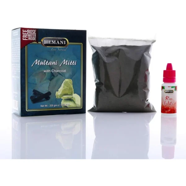 BYFT018715 Multani Mitti with Charcoal Powder 200gm